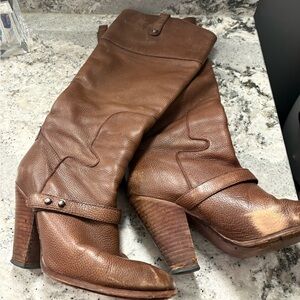 Sam Edelman Brown Leather Boots